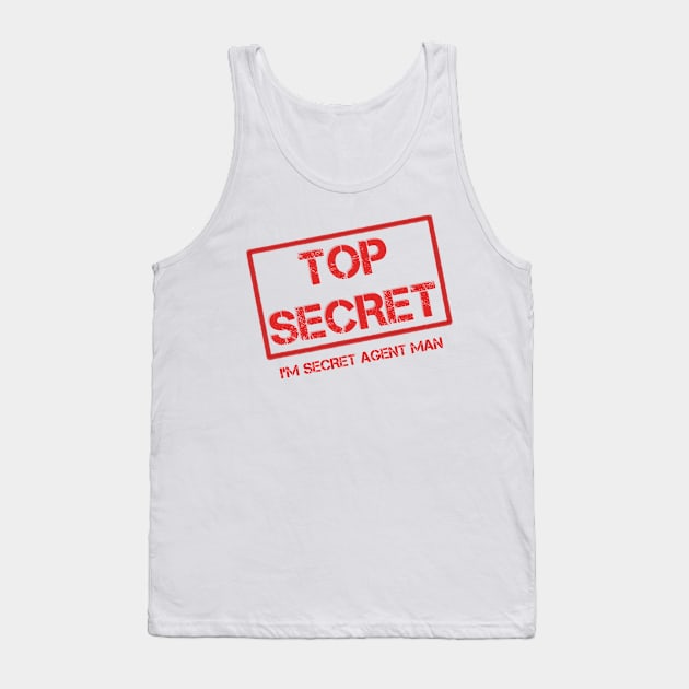 Top Secret Tank Top by Vidka91